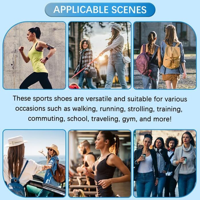 Жіночі кросівки для бігу та фітнесу: зручні, дихаючі, з амортизацією, розмір 38 EU, блакитний/рожевий колір