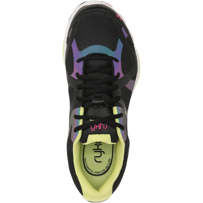 Жіноче тренувальне взуття Ryka Influence, чорно-зелено-рожеве (36.5 EU)