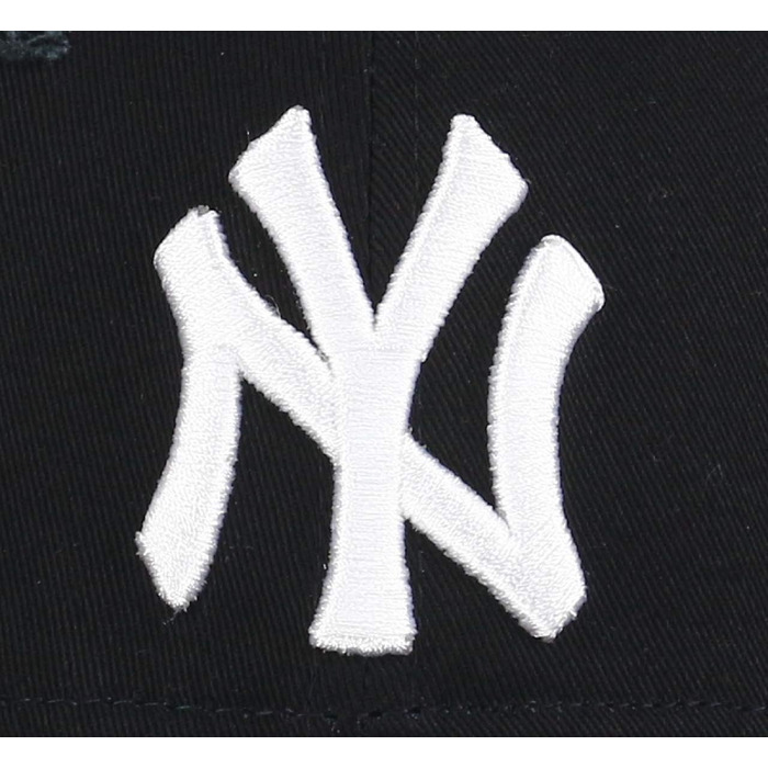 Кепка New Era New York Yankees 9forty Adjustable Distressed, чорний колір
