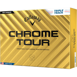 Гольф-м'ячі Callaway Chrome Tour, преміум-якість