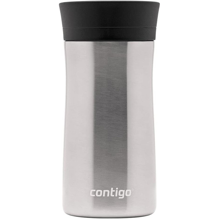 Термокухоль Contigo Pinnacle Autoseal 300 мл, нержавіюча сталь, для напоїв з собою, ізольований, герметичний, BPA-free