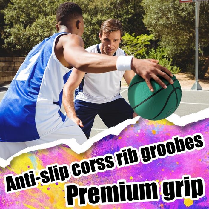 Баскетбольний м'яч Fantecia розмір 7, гумовий, для залу та вулиці