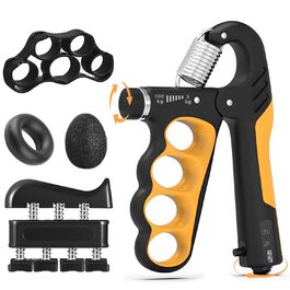 Набір для тренування Griffkraft (5 шт.): ергономічний тренажер зап'ястя, тренажер сили рук та пальців. Для спортсменів та реабілітації рук