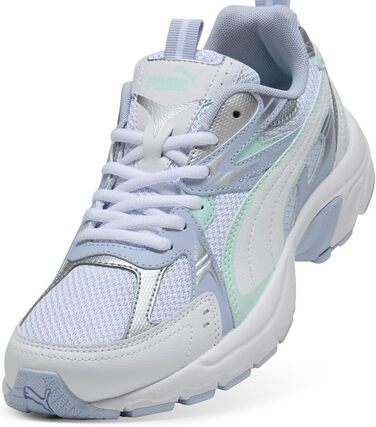 Чоловічі кросівки Puma Milenio Tech з технологією Cool Weather (41 EU, білий/блакитний)