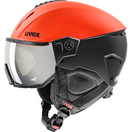 Гірськолижний шолом uvex Instinct Visor з візором, жіночий та чоловічий, регулювання розміру