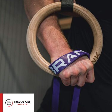 Еластична стрічка BRANK SPORTS для спорту, силових тренувань і фітнесу | Опірна стрічка для підтягувань, кросфіту та стріт воркауту