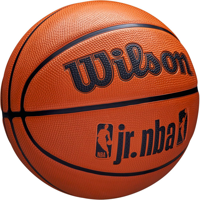 Баскетбольний м'яч Wilson Jr. NBA Drv Plus, розмір 4, коричневий