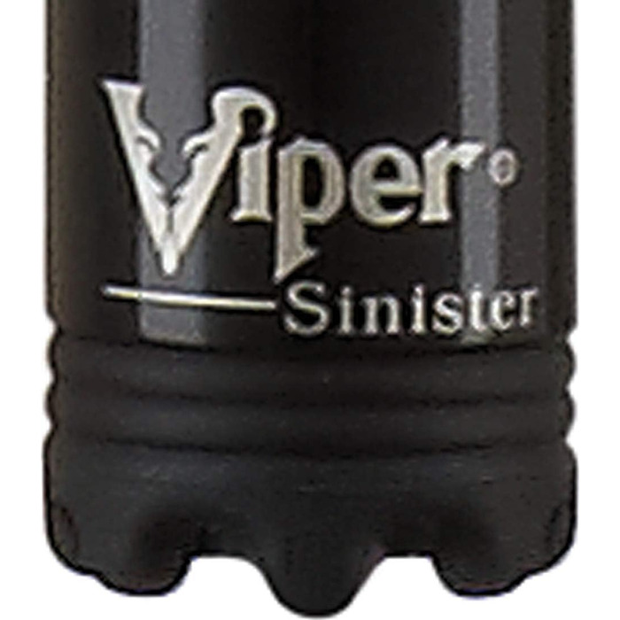 Більярдний кий Viper Sinister, 147.3 см, чорний з синьо-сріблястим інлеєм, 21 унція