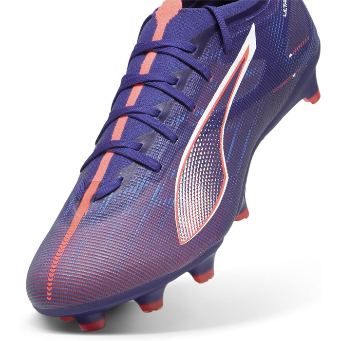 Кросівки для футболу PUMA Ultra 5 Match FG/AG, унісекс, розмір 39 EU, колір Lapis Lazuli-PUMA White-Sunset Glow