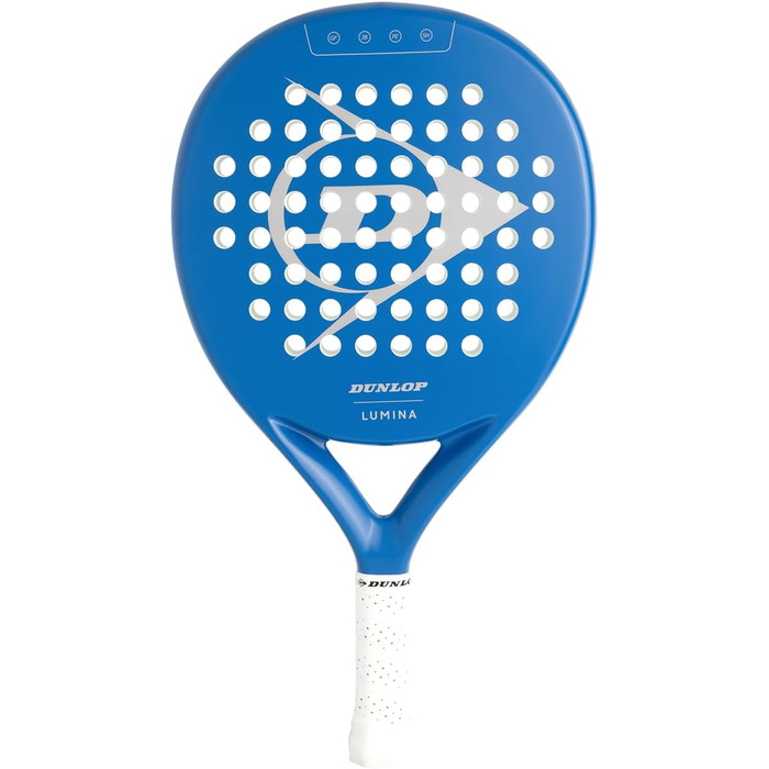 Падeль ракетка Dunlop Lumina - Amazon Exclusive, графітовий фрейм, серцевина Pro Eva, 365г (блакитний)