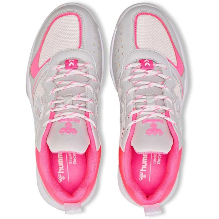 Кросівки жіночі Hummel TEIWAZ 2.0, бежевий колір, розмір 42.5 EU, рожевий акцент