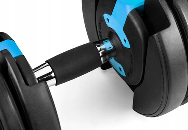 Регульовані гумовані гантелі Gymtek 1 x 24 кг