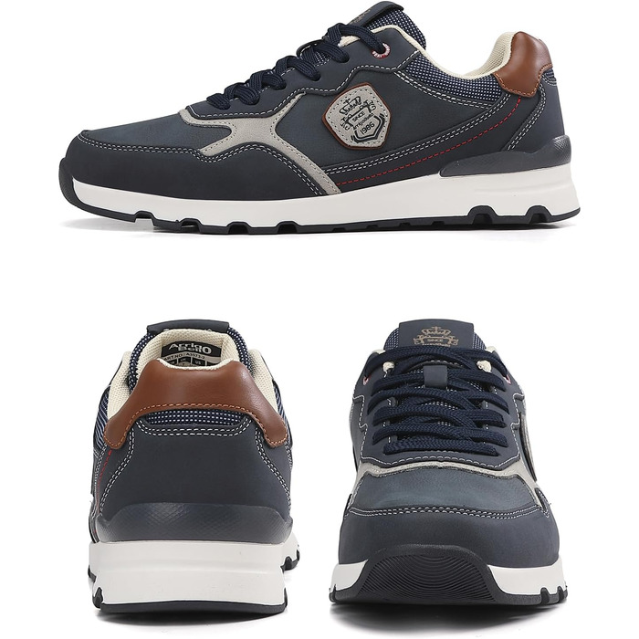 ARRIGO BELLO Чоловічі кросівки: зручні прогулянки та робота на відкритому повітрі. Легкі, розмір 41-46, колір блакитний.