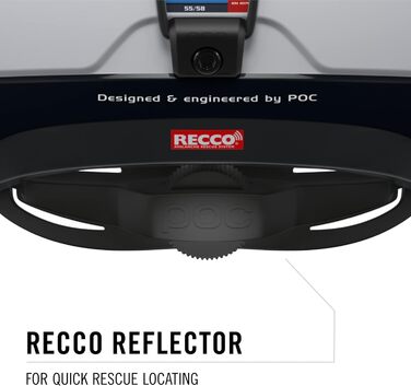 Велосипедний шолом POC Tectal Race MIPS для трейлу, ендуро та ол-маунтін, з арамідним захистом, легким регулюванням розміру, MIPS, чорний/білий, S (51-54 см), 2021