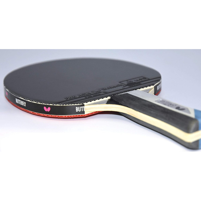 Настільний тенісний ракетка Butterfly Timo Boll Platin, ITTF сертифікат, для професіоналів, анатомічна ручка, накладка Pan Asia