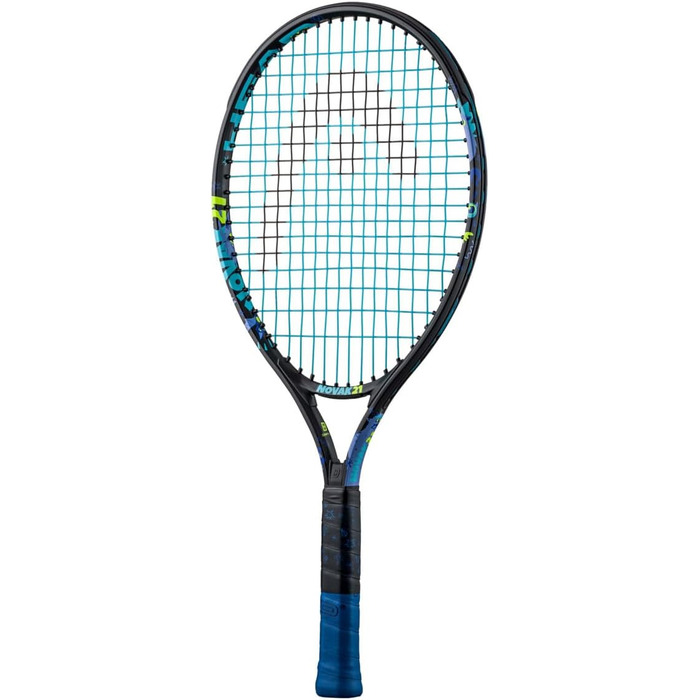 Дитяча тенісна ракетка HEAD Novak Junior 4-6 років, чорна/синя