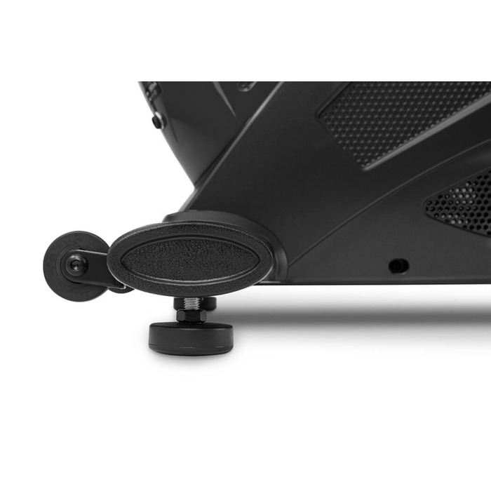 Горизонтальний велотренажер Hop-Sport HS-070L Helix сріблястий iConsole+