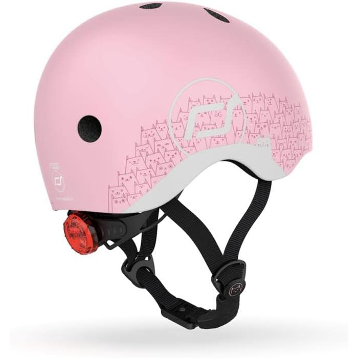 Дитячий шолом Scoot&Ride XXS, універсальний, світловідбивний