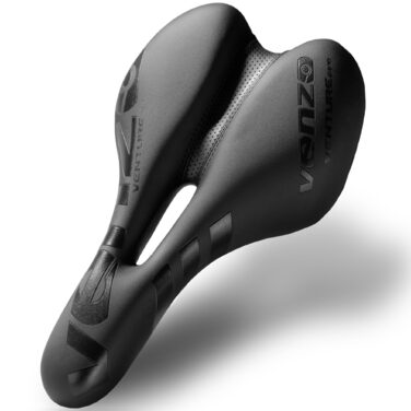 Велосідельний штир Venzo Venture Mountainbike XC білий/чорний - комфорт для гірського велосипеда