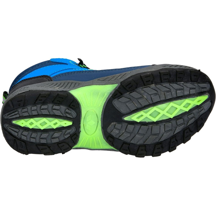 Дитячі кросівки Lico RingoCross для бігу (33 EU), блакитно-морський, лимонний