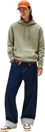 Чоловічі шкіряні кросівки Tommy Jeans TJM Cupsole ESS Em0em01443, білий, 41 EU