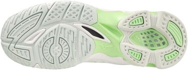 Волейбольне взуття Mizuno Wave Voltage Unisex, білий колір, розмір 37 EU, модель Clearwater Tennisbal