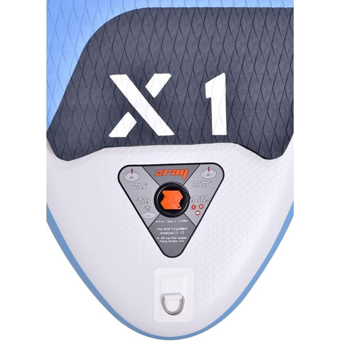 Надувна SUP-дошка Zray X1-10.2 310 см для сап-серфінгу з веслом
