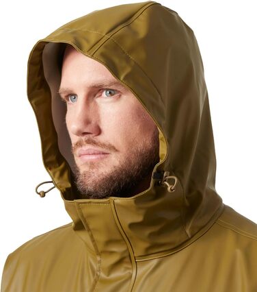 Чоловіча водонепроникна куртка Helly Hansen Essential від дощу, жовта (розмір L, Sepia)