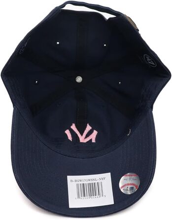 Чоловіча бейсболка '47 MLB New York Yankees, колір Navy-pink, один розмір