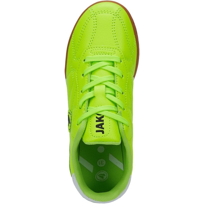 Дитячі спортивні кросівки для залу JAKO J-SI Signature, 40 EU, неоновий жовтий/чорний