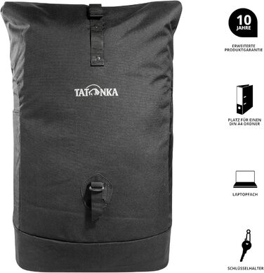 Рюкзак Tatonka Grip Rolltop 34 л з відділенням для ноутбука 15'' – міський, туристичний, з роллтопом