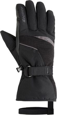 Чоловічі гірськолижні рукавички Ziener GALERIUS-Z з мембраною Gore-Tex, чорні, розмір 10