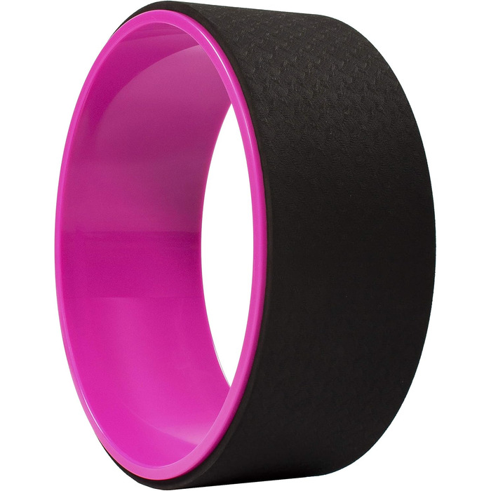 Fitvids Йога-вал для розтяжки – зручна підтримка поз та прогинів, рожевий колір