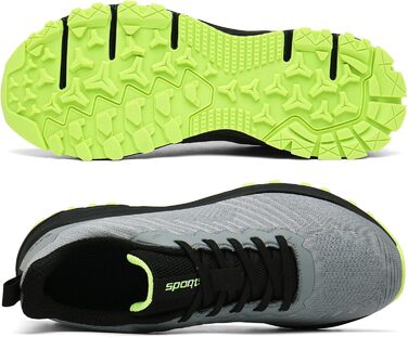 Кросівки для бігу та занять спортом Frysen: чоловічі та жіночі, сірі (47 EU)