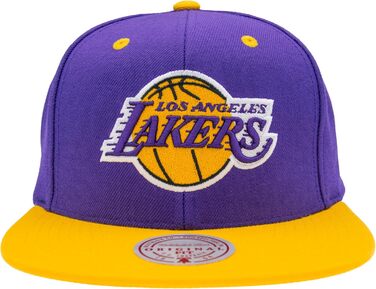 Кепка Mitchell & Ness NBA Lakers Snapback, Lila/Gelb (Універсальний розмір)