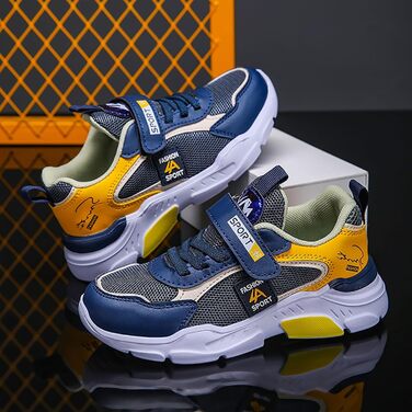 Дитячі кросівки для трекінгу та повсякденного носіння (28.5 EU, жовті)