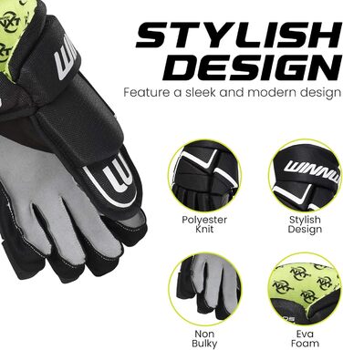 Вінвелл AMP500 Jr Хокейні рукавички для дітей