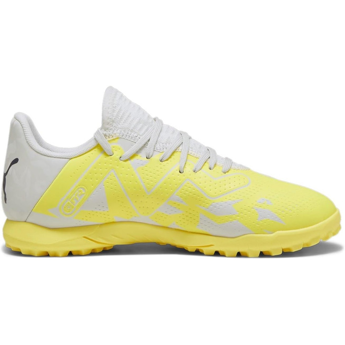 Дитячі футбольні бутси PUMA для хлопчиків та дівчаток (37.5 EU, Сірий, Жовтий)