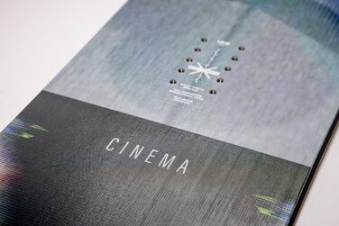 Чоловіча сноуборд-дошка Nitro Cinema 152 см, All Mountain, Directional Twin, Gullwing, мультиколір