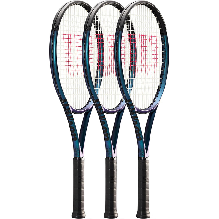 Тенісна ракетка Wilson Ultra 100UL V4.0 для дорослих, мультиколір