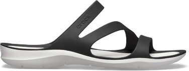 Чобочки Crocs Swiftwater Sandal W чорно-білі, 37/38 EU