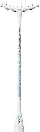 Бадмінтонна ракетка YONEX Nanoray 10F Hi-Flex, попередньо натягнута, біла