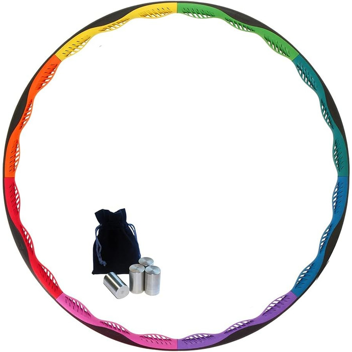 Обруч Powerhoop Deluxe з 4-ма вантажами, регульований, з сумкою і відеоінструкцією