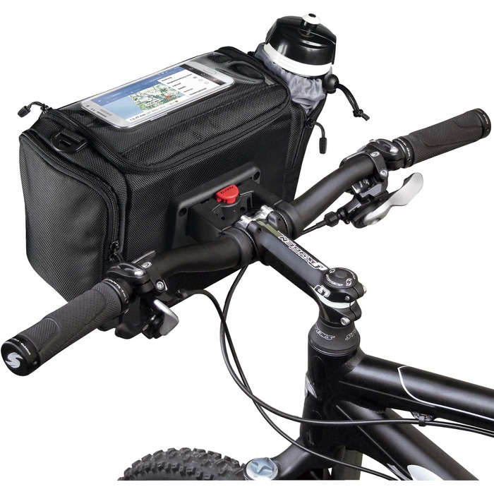 Сумка на кермо KlickFix Aventour Sport, 7 л, чорна
