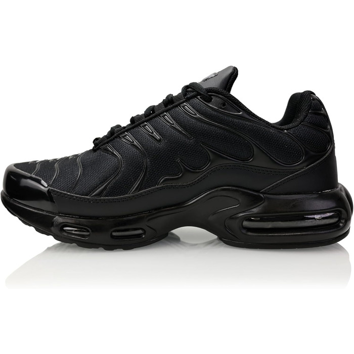 Чоловічі та жіночі кросівки для бігу та спорту, чорні, розмір 38 EU