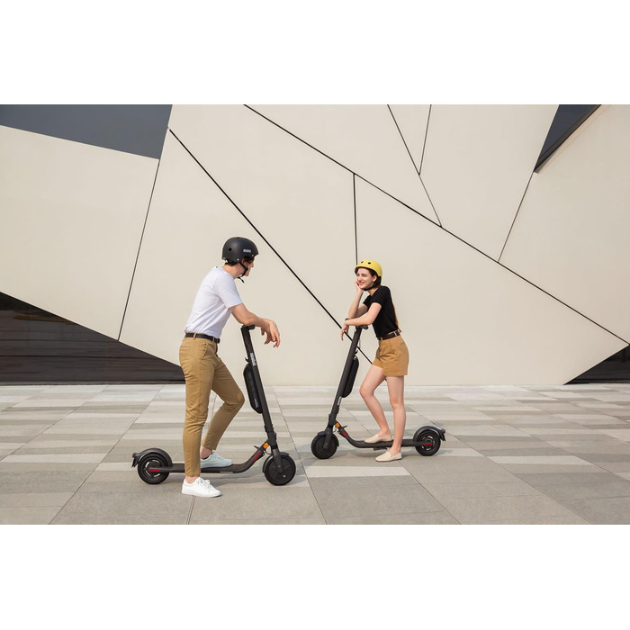 Електросамокат Segway-Ninebot E45D для дорослих, з дозволом для доріг, швидкість до 20 км/год, запас ходу 45 км, стильний дизайн