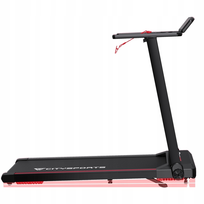Електрична бігова доріжка CITYSPORTS PRO WP9CS3RED, до 120 кг