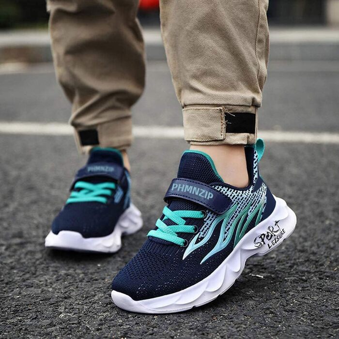 Дитячі кросівки Kinder Cx6888: спортивні, для бігу, зала, баскетболу, прогулянок, блакитні