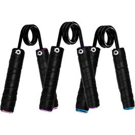 RPM Power PowerGripper Металевий тренажер м'язів руки - набір 3 шт (50, 100, 150lbs) для тренування хвата, зап'ястя та рук