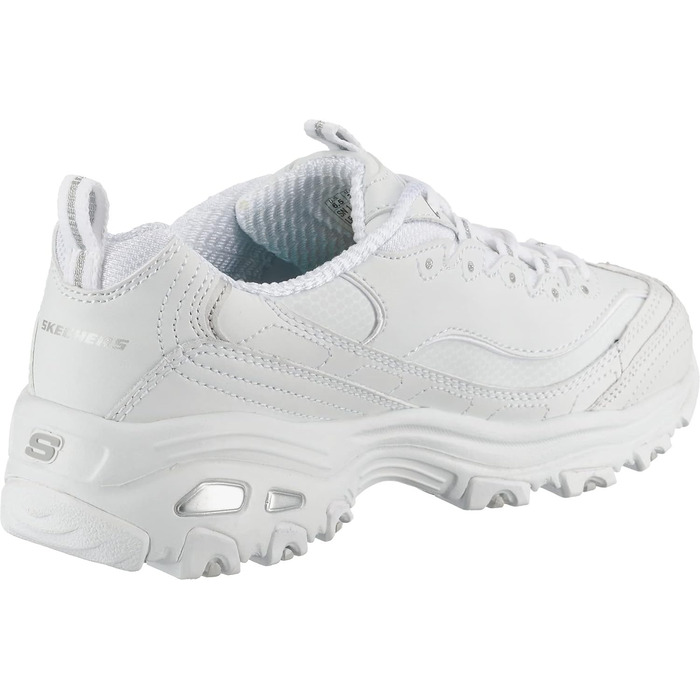 Кросівки жіночі Skechers D'Lites Fresh Start чорно-білі, шкіра/сітка, Memory Foam, 40 EU